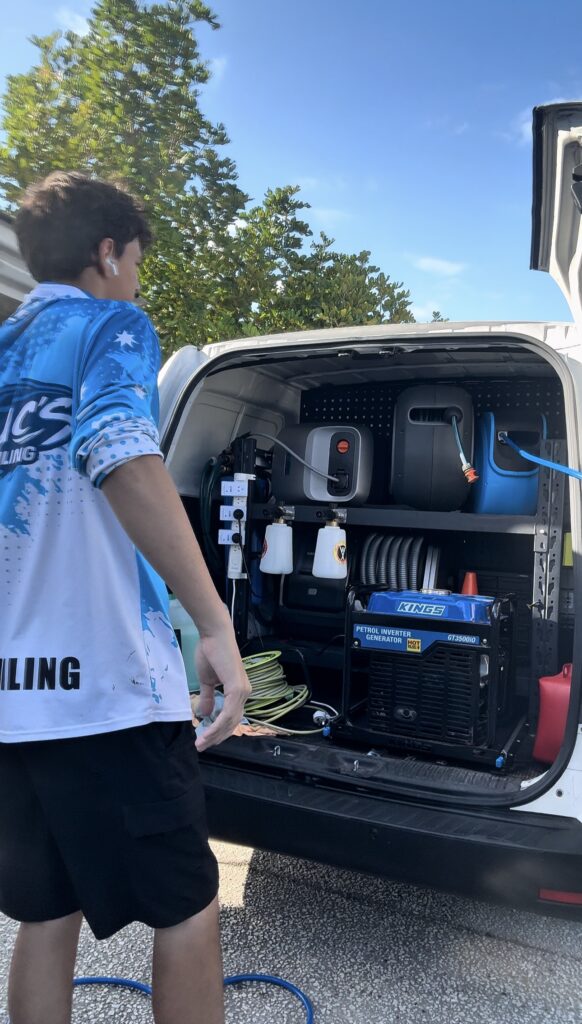 isaacs pro detailing mobile van